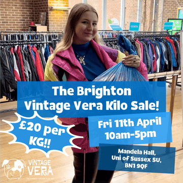 Brighton - Vintage Kilo Sale! 11th April - VintageVera