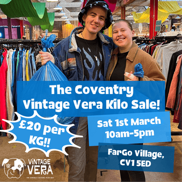 Coventry - Vintage Kilo Sale! 1st March - VintageVera