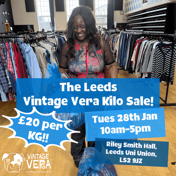 Leeds - Vintage Kilo Sale! 28th January - VintageVera