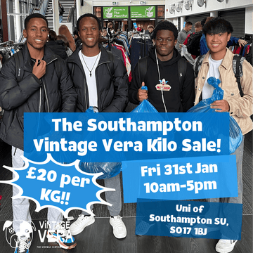 Southampton - Vintage Kilo Sale! 31st January - VintageVera