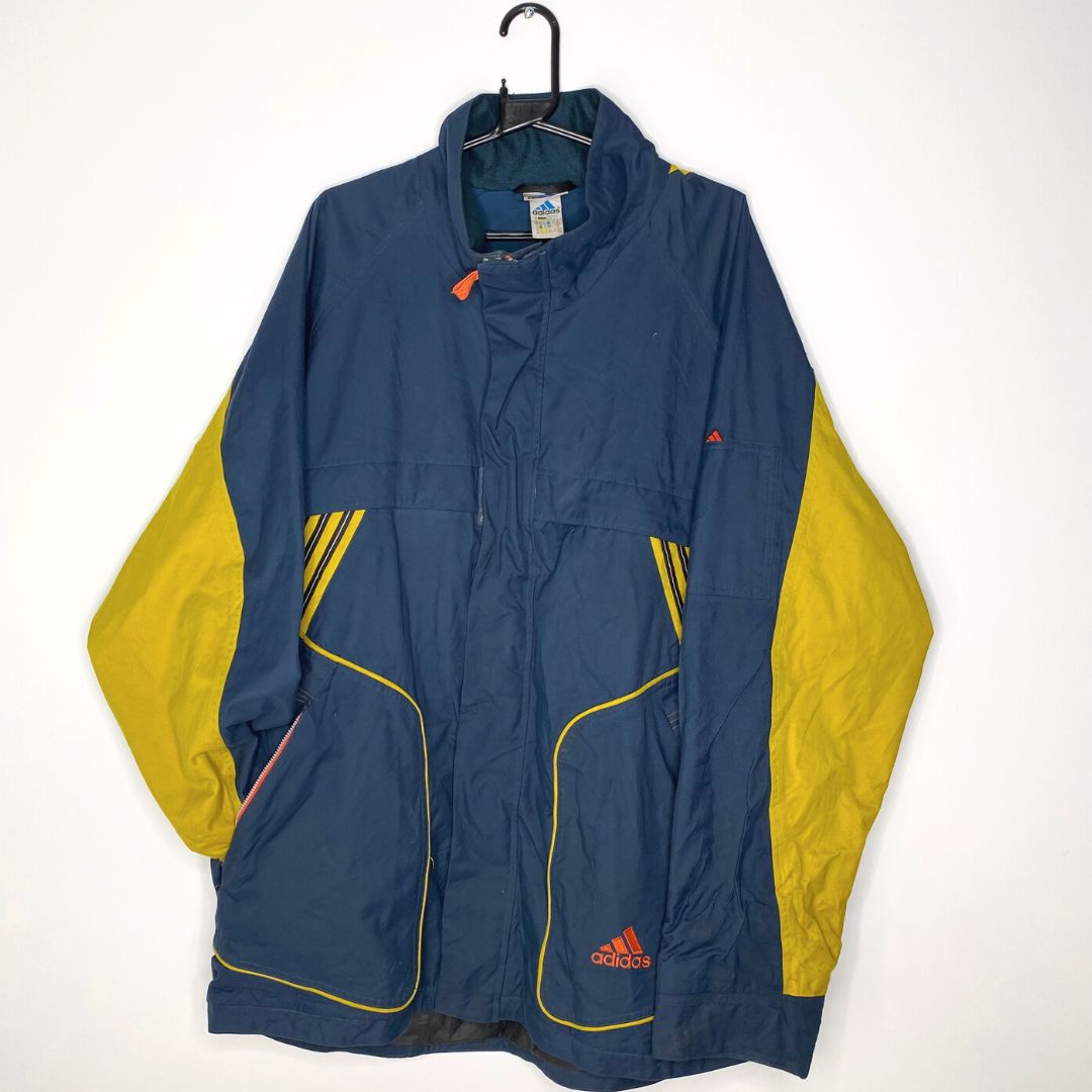 Adidas Navy Yellow Coat VintageVera