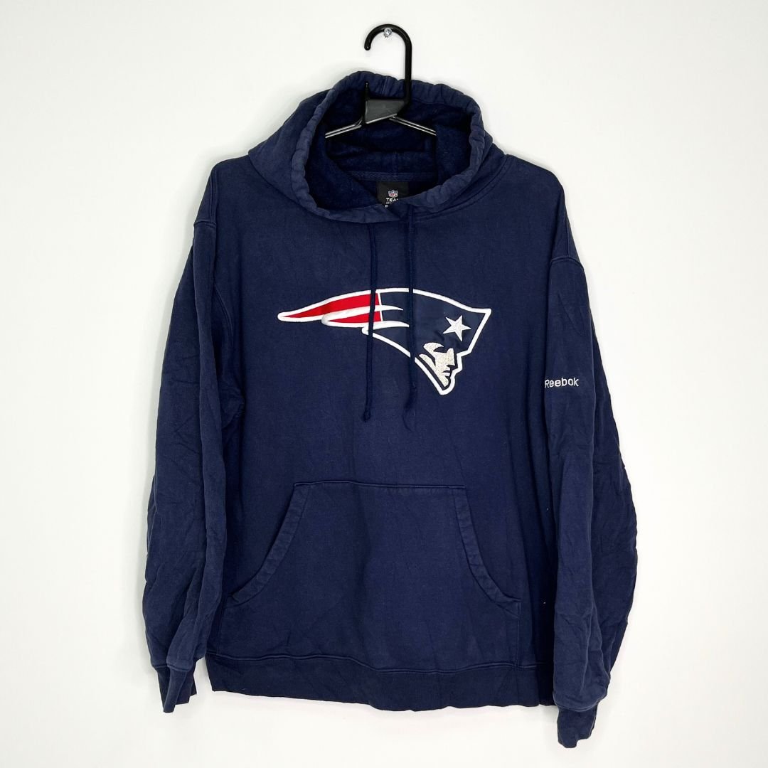 Blue Patriots Reebok Hoodie VintageVera