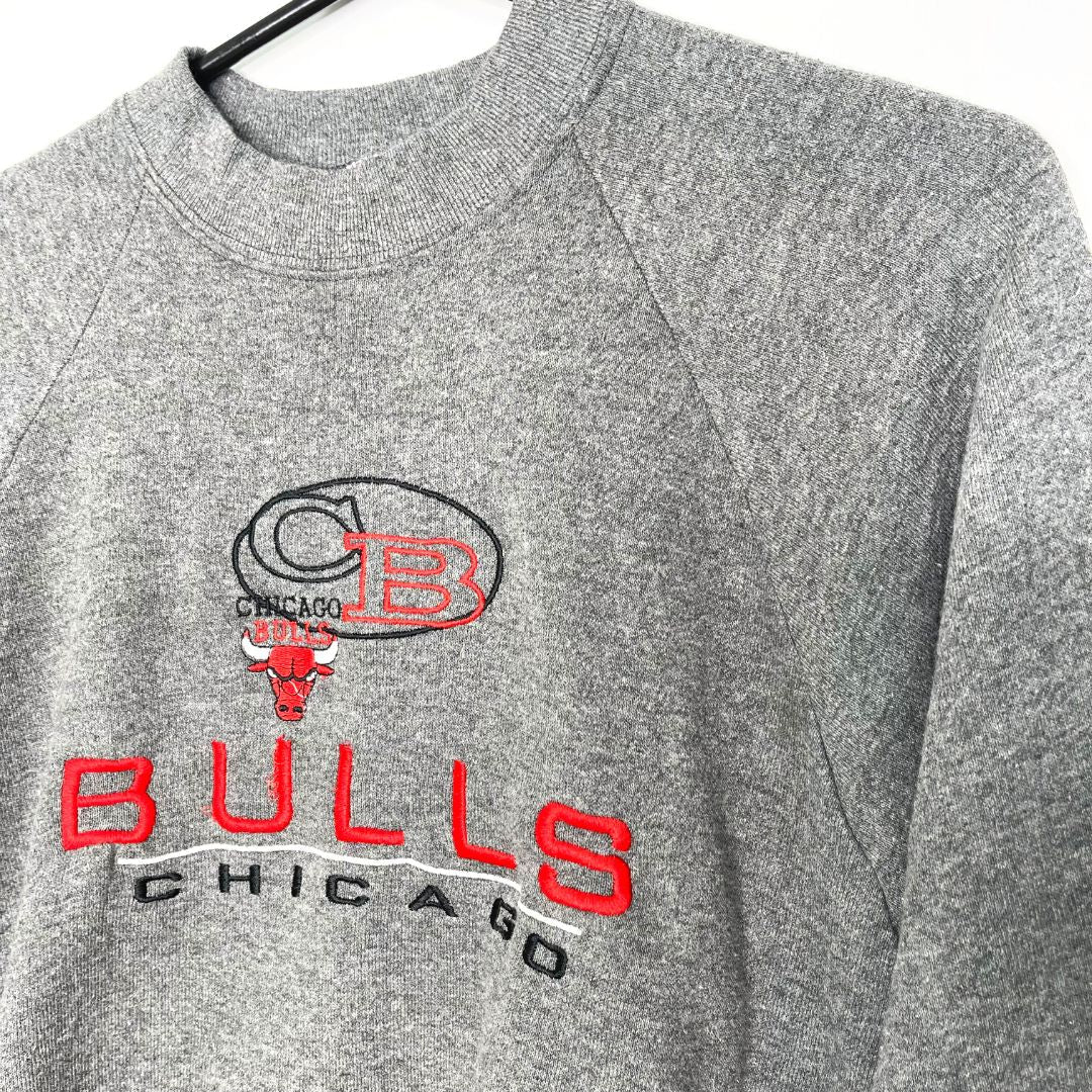 Chicago bulls grey sweatshirt sale