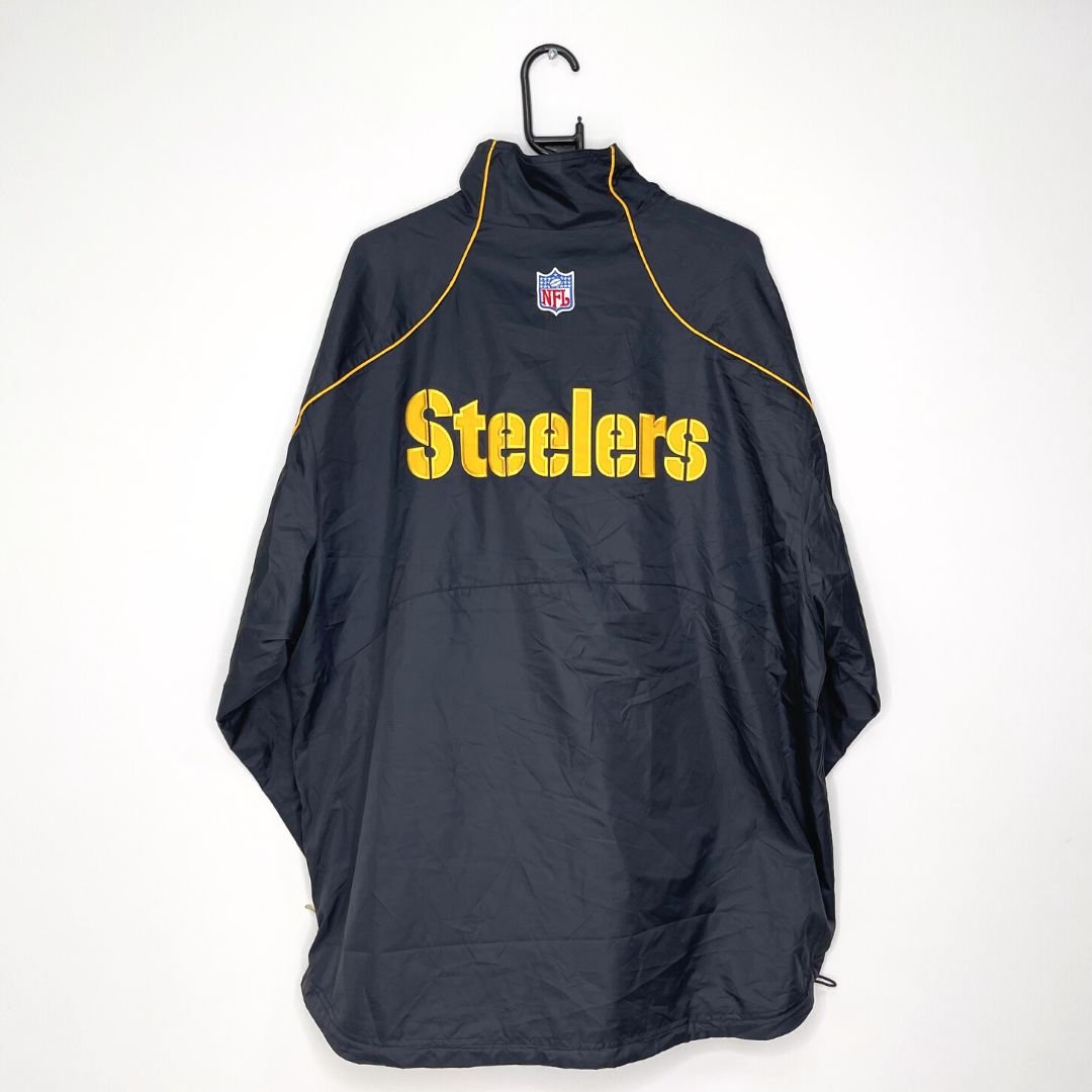 Reebok Pittsburgh Steelers pullover windbreak buy jacket, Large