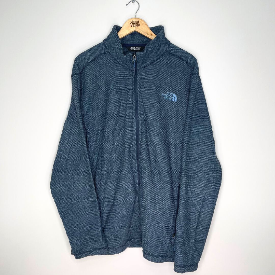 North face sale blue fleece